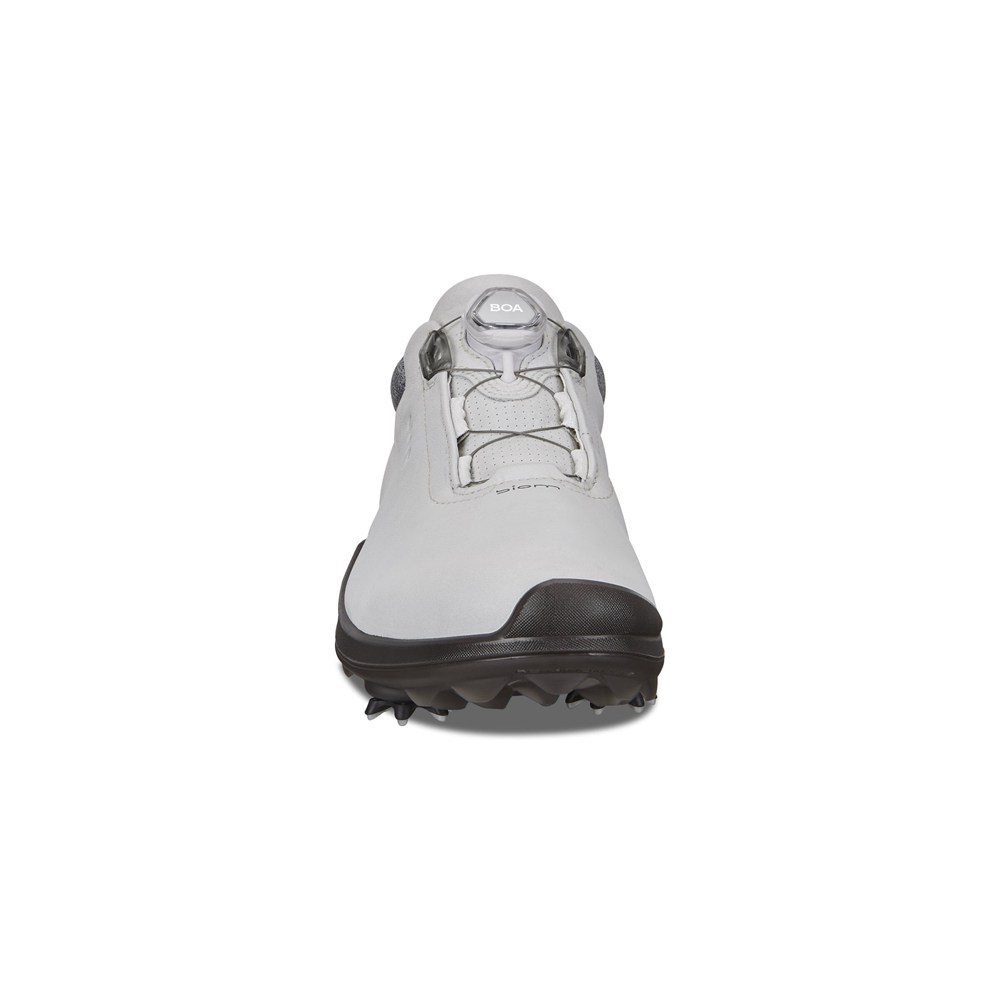 ECCO Mens Golf Shoes White/Black - Biom G3 - UAN-136478